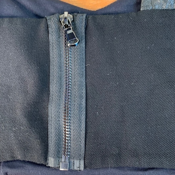 La Pina By David Helwani Black Leather Bralette Crop Top Size Medium (1343) - Picture 3 of 11